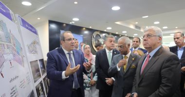 وزير التعليم العالي يفتتح عددًا من المشروعات الجديدة بجامعة بورسعيد