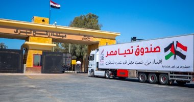 دخول 200 شاحنة مساعدات طبية وغذائية إلى قطاع غزة عبر معبر رفح