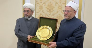 المفتى يلتقى نظيره الأوزبكى ويزور كلية الإمام البخارى للدراسات الإسلامية