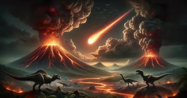 بركان أم كويكب.. الذكاء الاصطناعى ينهى الجدل حول سبب انقراض الديناصورات