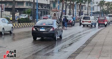 توقعات بهطول أمطار متوسطة على الإسكندرية فى نوة الفيضة الكبرى غدا