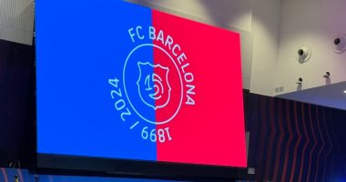 برشلونة يحتفل بذكرى تأسيسه الـ 124 ويكشف عن شعاره الجديد فى 2024 