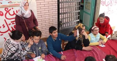 مكتبة مصر العامة بالزقازيق تنظم يوما ترفيهيا لطلبة مدرسة الأمل للصم