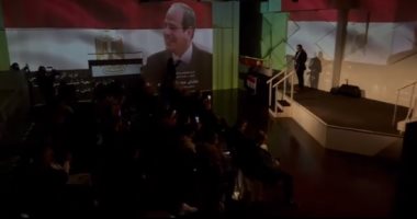 الجالية المصرية فى باريس تدعو للمشاركة بالانتخابات الرئاسية.. فيديو