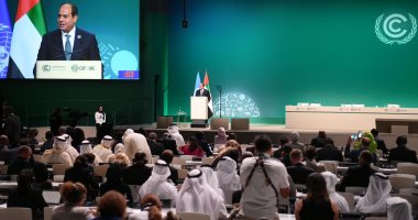 الرئيس السيسى: مؤتمر المناخ بدبى ينعقد وسط تحديات سياسية ودولية خطيرة