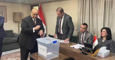 الجالية المصرية بإسبانيا تشارك فى انتخابات الرئاسة 2024