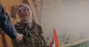 إحدى أبناء الجالية المصرية بالعراق: "هدبح دبيحة احتفالا بنجاح السيسي".. فيديو