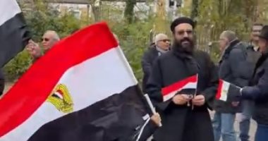 الجالية المصرية فى جنيف تواصل التصويت فى الانتخابات الرئاسية.. فيديو