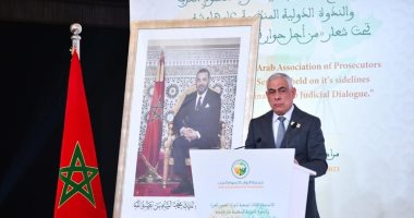 النائب العام يختتم مشاركته فى الندوة الدولية بجمعية النواب العموم العرب بالمغرب