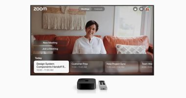 تطبيق Zoom لعقد مؤتمرات الفيديو متاح الآن على Apple TV