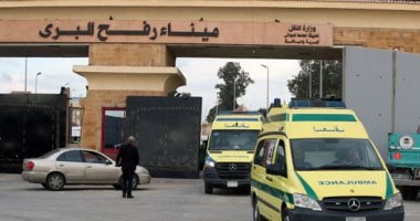 معبر رفح أبوابه مفتوحة.. وصول مجموعة من جرحى غزة للعلاج بالمستشفيات المصرية