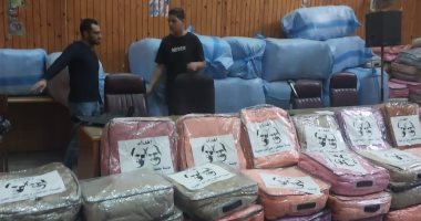 توزيع 600 بطانية ضمن مبادرة "دفيهم من برد الشتاء" فى الدقهلية 