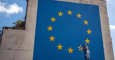 تدمير جدارية بانكسى الخاصة بخروج بريطانيا من الاتحاد الأوروبى