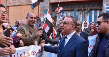 محافظ الإسكندرية يتفقد عدد من لجان الانتخابات الرئاسية ..صور