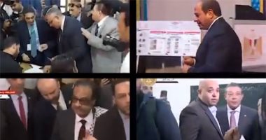 مرشحو الرئاسة يدلون بأصواتهم فى أول أيام التصويت بالانتخابات الرئاسية (فيديو)