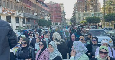 مسيرة حاشدة ببورسعيد للحث على المشاركة فى الانتخابات الرئاسية.. فيديو وصور