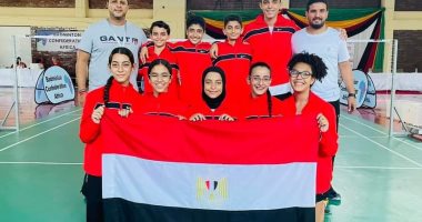 مصر تتأهل لنهائى بطولة أفريقيا لناشئى الريشة الطائرة تحت 15 سنة