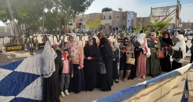 السيدات يتصدرن المشهد بجنوب سيناء فى أول أيام الانتخابات الرئاسية