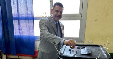 رئيس شركة الدلتا للسكر بالتموين يدلى بصوته فى انتخابات الرئاسة 2024
