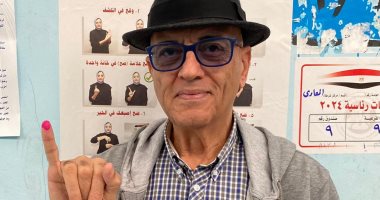 محمد سلماوى يدلى بصوته في الانتخابات الرئاسية 2024
