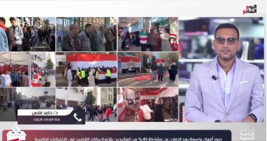 أستاذ علاقات دولية لتليفزيون اليوم السابع: شعب مصر يسطر ملحمة تاريخية..فيديو 