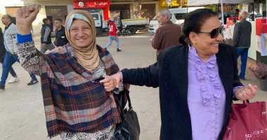 سيدات مصر فى مقدمة الناخبين بلجنة مدرسة القومية بالانتخابات الرئاسية
