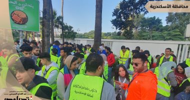 حملة المرشح الرئاسى عبد الفتاح السيسى: حشود كثيفة على لجان الاقتراع بالإسكندرية