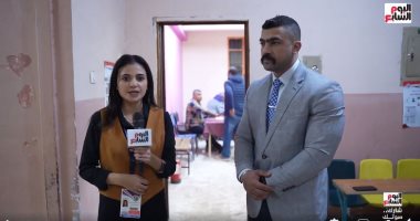 رئيس لجنة فرعية بمدينة نصر يكشف لتليفزيون اليوم السابع كثافة التصويت