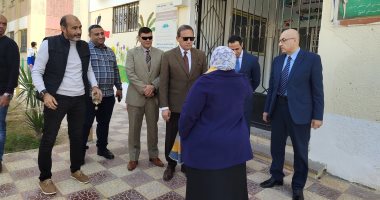 رئيس اللجنة العامة للانتخابات بالتجمع يتفقد سير العملية الانتخابية