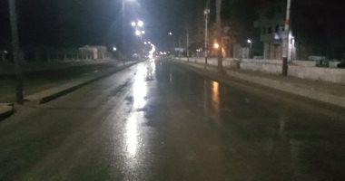 هطول أمطار وإعلان حالة الطوارئ بكفر الشيخ.. فيديو وصور