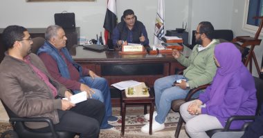 نائب محافظ بنى سويف يعقد اجتماعا لمتابعة مستجدات العمل بمشروعات "حياة كريمة"