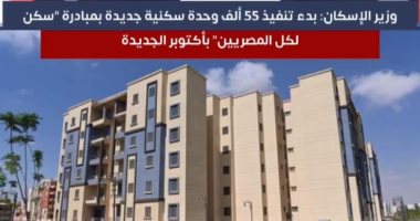 تفاصيل بدء تنفيذ 55 ألف وحدة سكنية بمبادرة "سكن لكل المصريين" بأكتوبر الجديدة