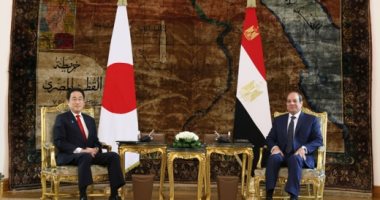 رئيس وزراء اليابان يهنئ الرئيس السيسي ويؤكد على دور مصر فى استقرار المنطقة