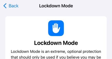 خطوات.. كيفية حماية جهاز آيفون من الاختراق عن طريق ميزة "Lockdown"