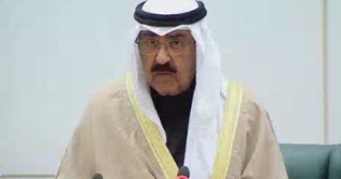 أمير الكويت يستقبل ولى العهد لأداء اليمن الدستورية
