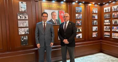 اتحاد كتاب أفريقيا وآسيا يبحث مع سفير أذربيجان التعاون الثقافى