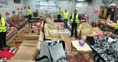 محافظ كفر الشيخ: 5 معارض أثاث وأجهزة كهربائية لدعم 150 أسرة أولى بالرعاية.. صور