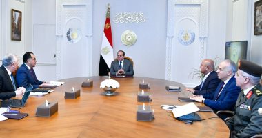 الرئيس السيسى يتابع جهود إزالة التعديات وأعمال التكريك فى بحيرات مصر