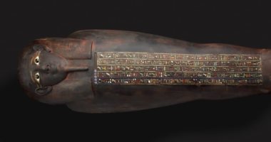 شاهد تابوت بيتوزيرس أحد مقتنيات المتحف المصرى.. يعود للعصر البطلمي المقدونى