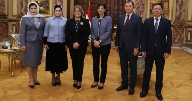 وكيل مجلس الشيوخ تؤكد لرئيس لجنة المرأة ببرلمان أوزبكستان عمق العلاقات