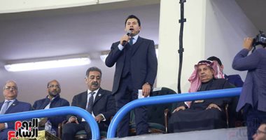 وزير الرياضة يفتتح البطولة العربية لمنتخبات السلة بالقاهرة 