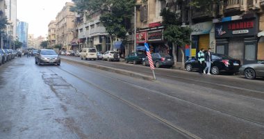 هطول أمطار على الإسكندرية وانخفاض درجات الحرارة .. صور