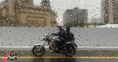 أمطار متفاوتة الشدة على القاهرة الكبرى والأرصاد: استمرار سيطرة المنخفض الجوى