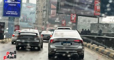 أمطار متفاوتة على القاهرة الكبرى.. والأرصاد: مستمرة على مدار اليوم "صور"