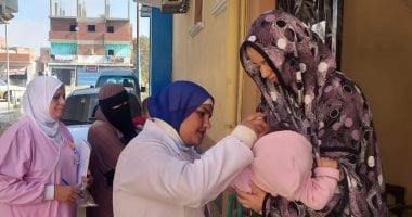 محافظ الإسماعيلية يتابع نتائج الحملة القومية للتطعيم ضد مرض شلل الأطفال