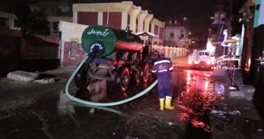 رفع الأمطار ليلا بعدد من مدن ومراكز كفر الشيخ واستمرار إعلان حالة الطوارئ