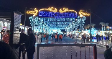 "تلمع مثل الذهب" مدينة شرم الشيخ تتجمل احتفالا برأس السنة الميلادية.. صور وفيديو
