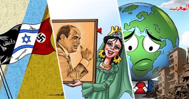 كاريكاتير "اليوم السابع" يبرز أهم ما شهده عام 2023 من أحداث محلية ودولية