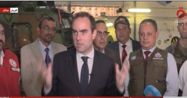 وزير دفاع فرنسا: ملتزمون بالعمل من أجل التوصل لاستقرار غزة بدعم الرئيس السيسي