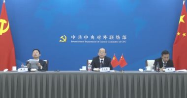 المصريين الأحرار يشارك بمؤتمر دائرة العلاقات الخارجية الصينية بشأن فلسطين
